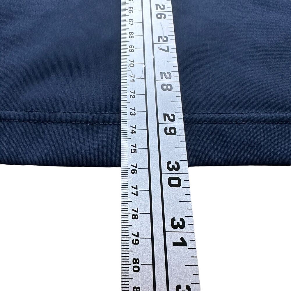 Page Tuttle Polo Shirt Mens XL‎ Stoney Point The Links Striped Golf Navy Blue - Picture 10 of 10